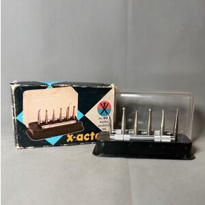 Vintage X-Acto No 90 Leather Modeling Set 1971 Craft Tools with Box Made in USA